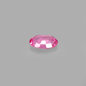 0.47克拉天然粉色蓝宝石，椭圆形切割，5.9×4.1毫米，VVS