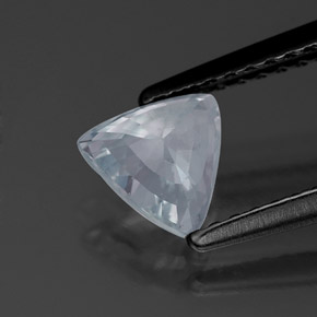 0.80克拉天然蓝宝石，三角形，6.3×5.8毫米，VS-SI