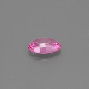 0.48克拉天然粉色蓝宝石，椭圆形切割，5.9×4毫米，VS