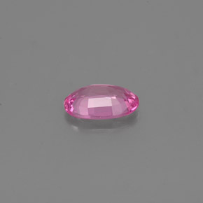 0.46克拉天然粉色蓝宝石，椭圆形切割，5.9×4毫米，VVS