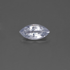 0.48克拉天然蓝宝石，马眼形，7.1×3.6毫米，VS-SI