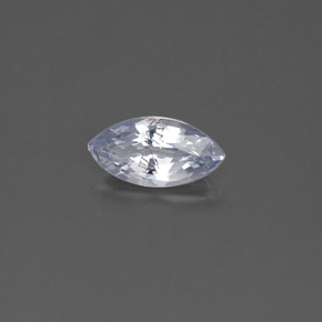 0.48克拉天然蓝宝石，马眼形，7.1×3.6毫米，VS-SI