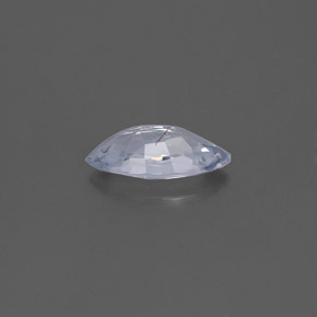 0.48克拉天然蓝宝石，马眼形，7.1×3.6毫米，VS-SI