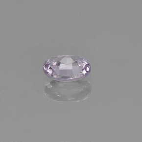 0.42克拉天然白色蓝宝石，椭圆形切割，5.2×4.2毫米，VS-SI