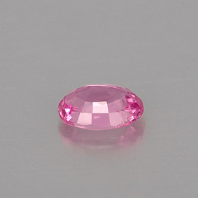 0.55克拉天然粉色蓝宝石，椭圆形切割，5.7×4毫米，VS