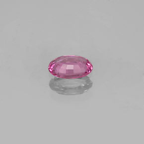 0.46克拉天然粉色蓝宝石，椭圆形切割，5.8×4.1毫米，VVS