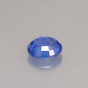 1.30克拉天然蓝宝石，椭圆形切割，6.8×6.2毫米，VS
