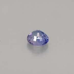 0.39克拉天然紫罗兰色蓝宝石，圆形切割，4.18毫米，VS