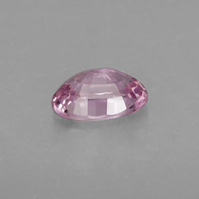 0.59克拉天然粉色蓝宝石，椭圆形切割，5.9×4.1毫米，VVS