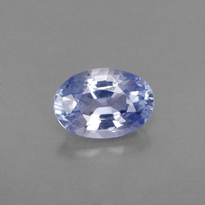 0.59克拉天然蓝宝石，椭圆形切割，5.9×4.1毫米，VS