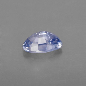 0.59克拉天然蓝宝石，椭圆形切割，5.9×4.1毫米，VS