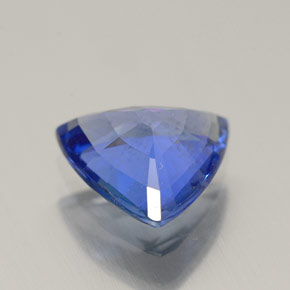 1.85克拉天然蓝宝石，三角形，8.4×7.9毫米，VS