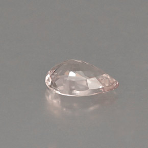 0.48克拉天然粉色蓝宝石，梨形，6.1×4毫米，VVS-VS