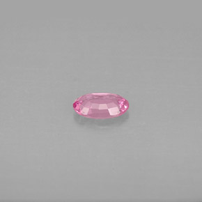 0.44克拉天然粉色蓝宝石，椭圆形切割，5.8×4毫米，VS