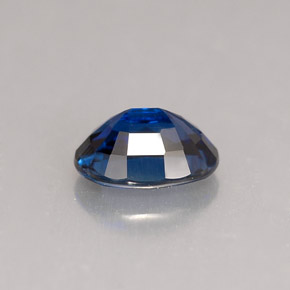 1.14克拉天然蓝宝石，椭圆形切割，7.1×5.1毫米，VVS-VS