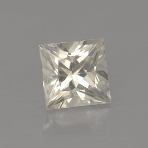 1.56克拉天然黄色蓝宝石，方形，6×5.9毫米，VVS-VS
