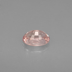 0.70克拉天然粉色蓝宝石，椭圆形切割，6×4.2毫米，VVS