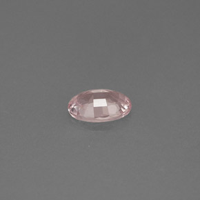 0.51克拉天然粉色蓝宝石，椭圆形切割，5.9×4.1毫米，VS