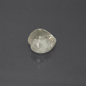 1.35克拉天然黄色蓝宝石，心形，6.5×5.9毫米，VVS-VS