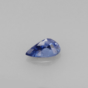 0.72克拉天然蓝宝石，梨形，6.8×4.7毫米，VVS-VS