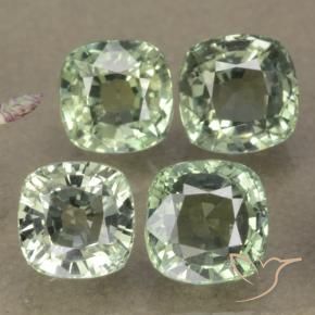 3.54克拉天然蓝宝石，软垫，VVS-VS