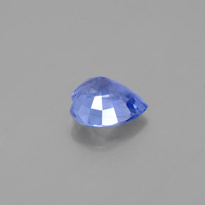 0.92克拉天然蓝宝石，心形，5.9×5.9毫米，VS-SI