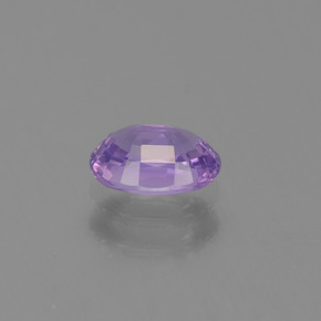 0.66克拉天然紫罗兰色蓝宝石，椭圆形切割，6×4.2毫米，VVS-VS