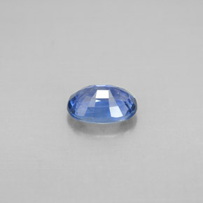 1.05克拉天然蓝宝石，椭圆形切割，7×5.1毫米，VS