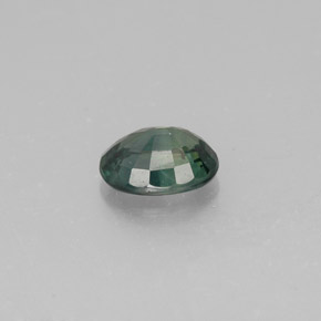 1.14克拉天然多色蓝宝石，椭圆形切割，7.1×5.2毫米，VS-SI