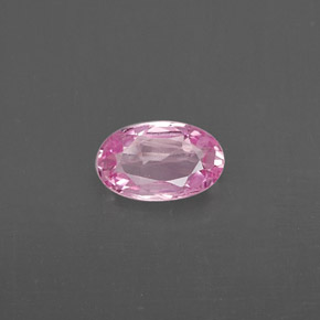 0.29克拉天然粉色蓝宝石，椭圆形切割，5.2×3.2毫米，VVS-VS
