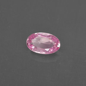 0.29克拉天然粉色蓝宝石，椭圆形切割，5.2×3.2毫米，VVS-VS