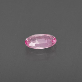 0.29克拉天然粉色蓝宝石，椭圆形切割，5.2×3.2毫米，VVS-VS