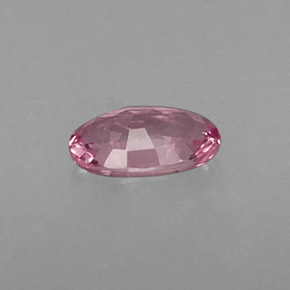 0.27克拉天然粉色蓝宝石，椭圆形切割，5×3.2毫米，VVS