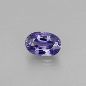 0.67克拉天然蓝宝石，椭圆形切割，6.2×4.2毫米，VVS