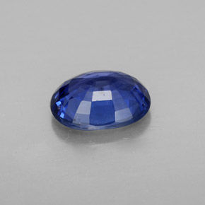 2.28克拉天然蓝宝石，椭圆形切割，8.9×7.2毫米，VS