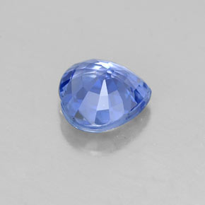 1.15克拉天然蓝宝石，心形，6.7×6.3毫米，VVS