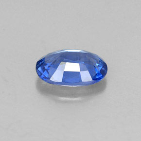 0.95克拉天然蓝宝石，椭圆形切割，7.1×5.1毫米，VVS-VS