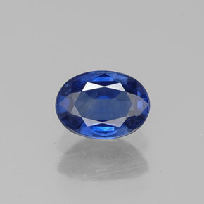 0.67克拉天然蓝宝石，椭圆形切割，5.9×4.3毫米，VS-SI