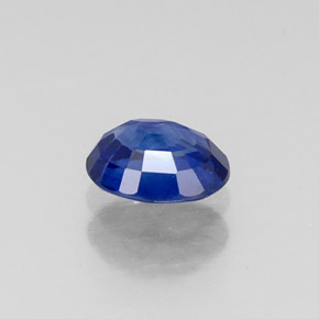 0.70克拉天然蓝宝石，椭圆形切割，5.8×4.6毫米，VS