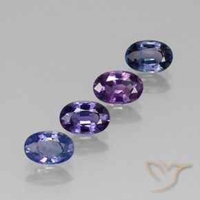 2.58克拉天然蓝宝石，椭圆形，VVS-VS