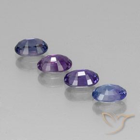 2.58克拉天然蓝宝石，椭圆形，VVS-VS