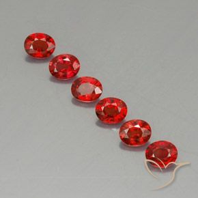 1.81ctw 天然 亮红 蓝宝石, 椭圆形, VVS-VS