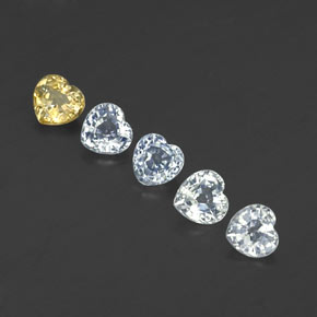 1.58克拉天然蓝宝石，心形，VS