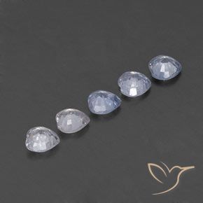 2.22克拉天然蓝宝石，心形，VVS-VS