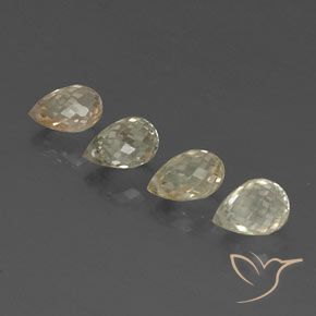 3.80克拉天然蓝宝石，泪滴形，VVS-VS
