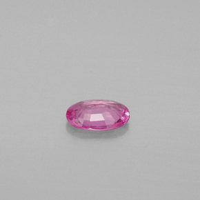 0.46克拉天然粉色蓝宝石，椭圆形切割，6×4.1毫米，VS