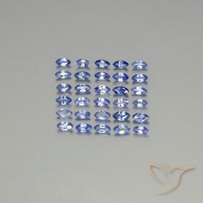 2.64ctw 天然 淡蓝色 蓝宝石, 榄尖形, VVS-VS