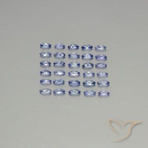 2.64克拉天然蓝宝石，榄尖形，VVS-VS