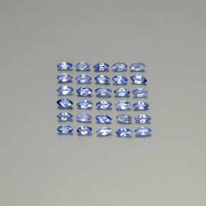2.63天然蓝宝石，马眼形，4.1×2.1毫米，VVS-VS