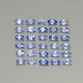 2.56天然蓝宝石，马眼形，3.9×2.1毫米，VVS-VS